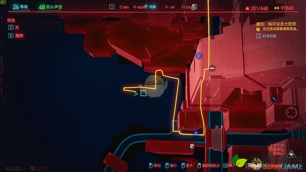 《赛博朋克2077》传说智能手枪A-22B超式图纸位置一览