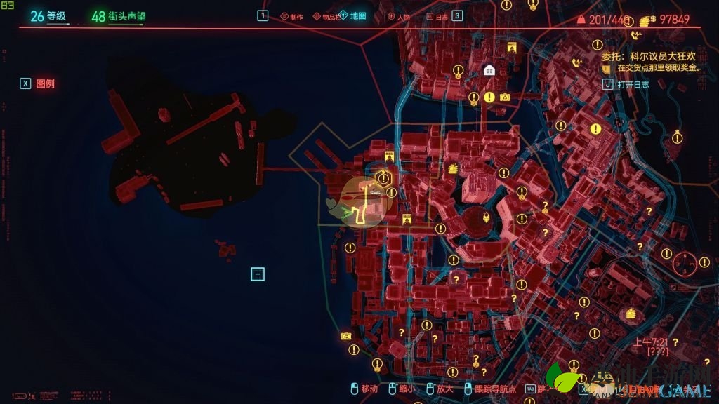 《赛博朋克2077》传说智能手枪A-22B超式图纸位置一览